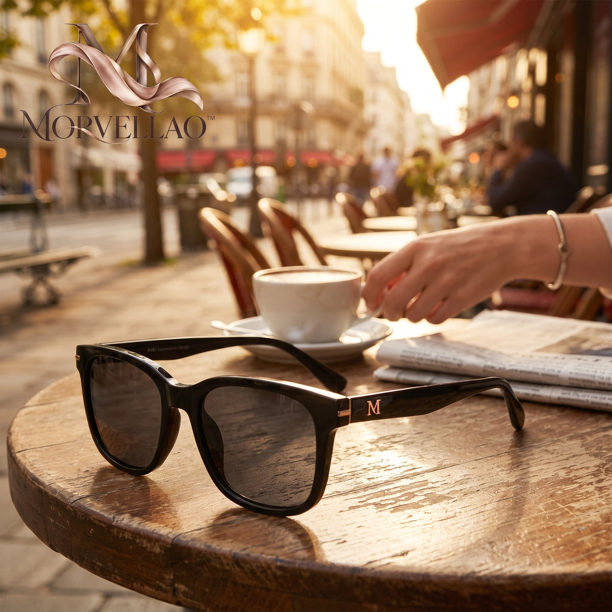 Morvellao™ Riviera Square Sunglasses — product view 1