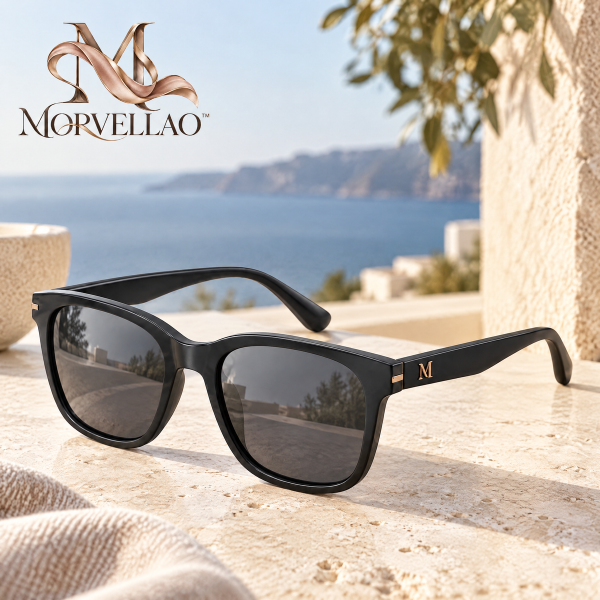 Morvellao™ Riviera Square Sunglasses — product view 3