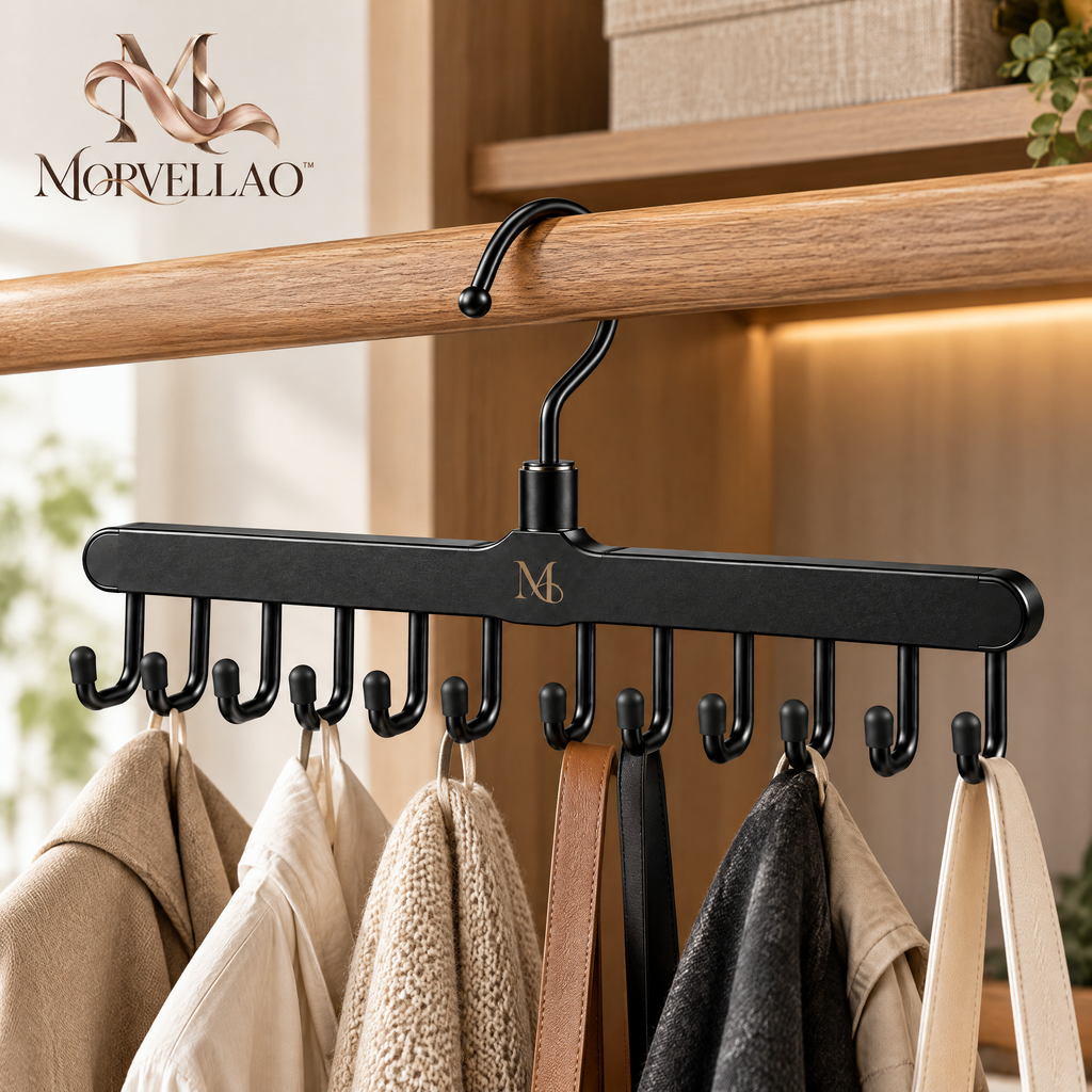 Morvellao™ Closet Line Multi-Hook Accessory Hanger — product view 7