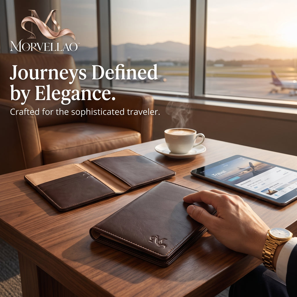 Morvellao™ Departure Fold Passport Holder — product view 4