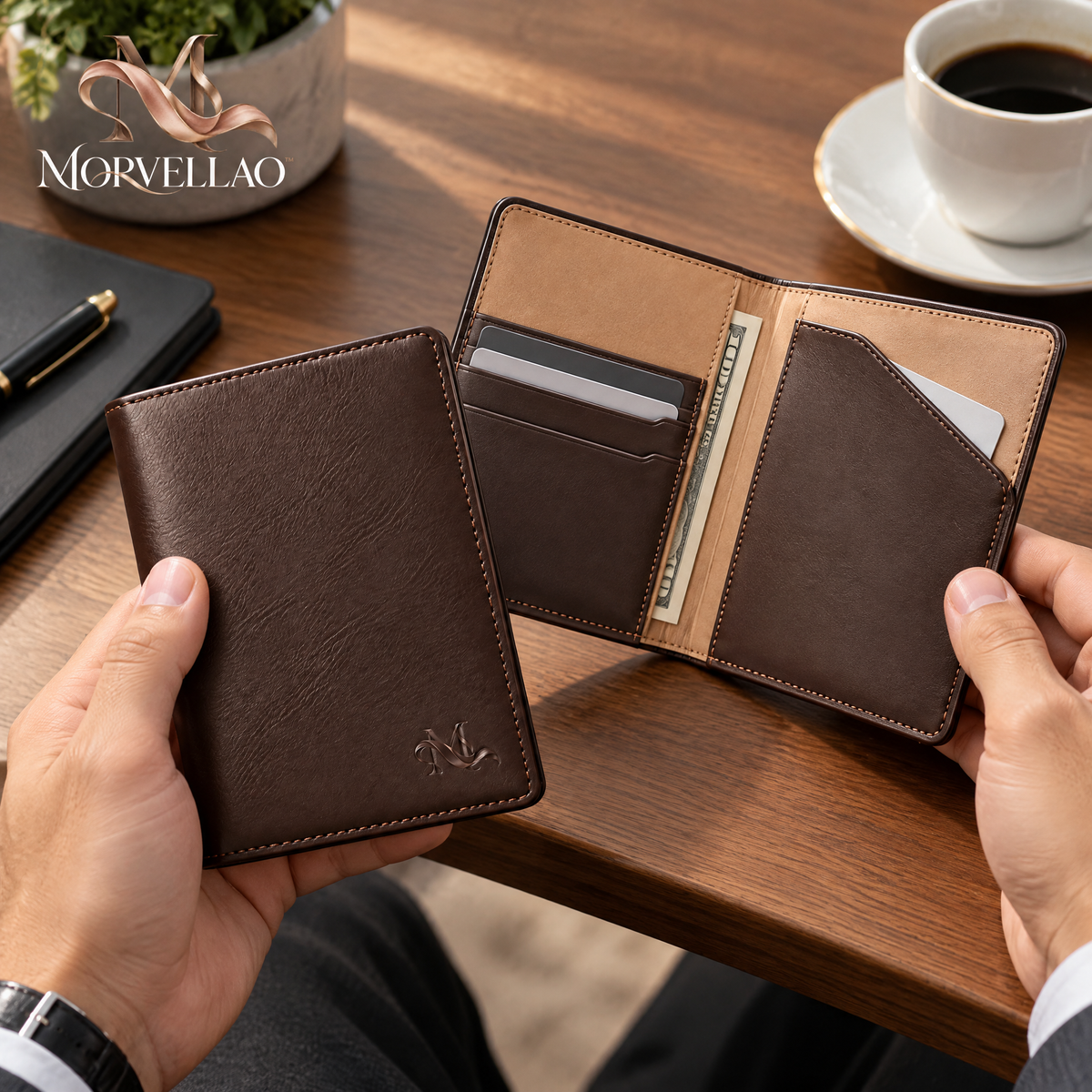 Morvellao™ Departure Fold Passport Holder — product view 7