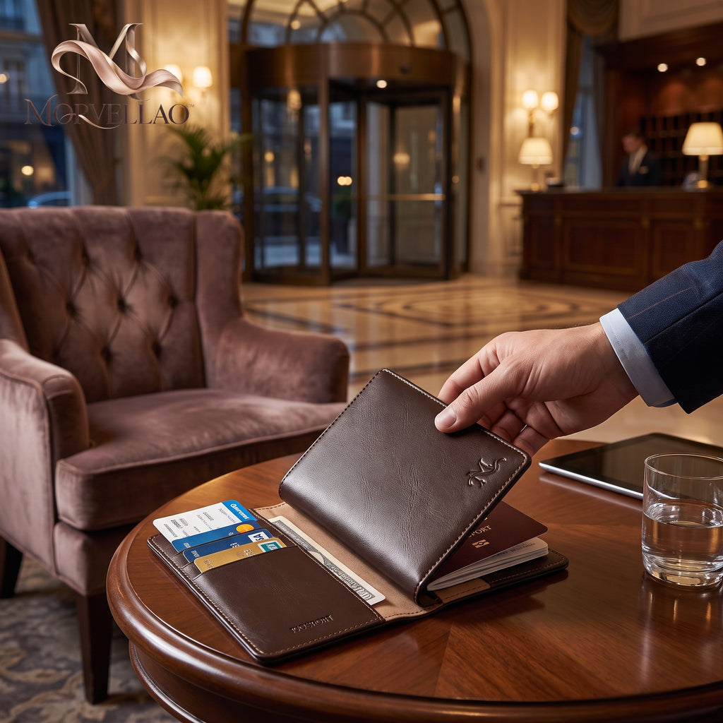 Morvellao™ Departure Fold Passport Holder — product view 8