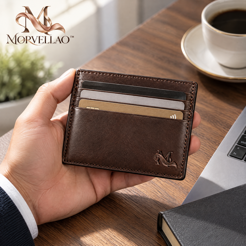 Morvellao™ Pocket Edit Slim Card Holder — product view 1