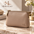 Morvellao™ Little Edit Taupe Zip Coin Purse — product view 4