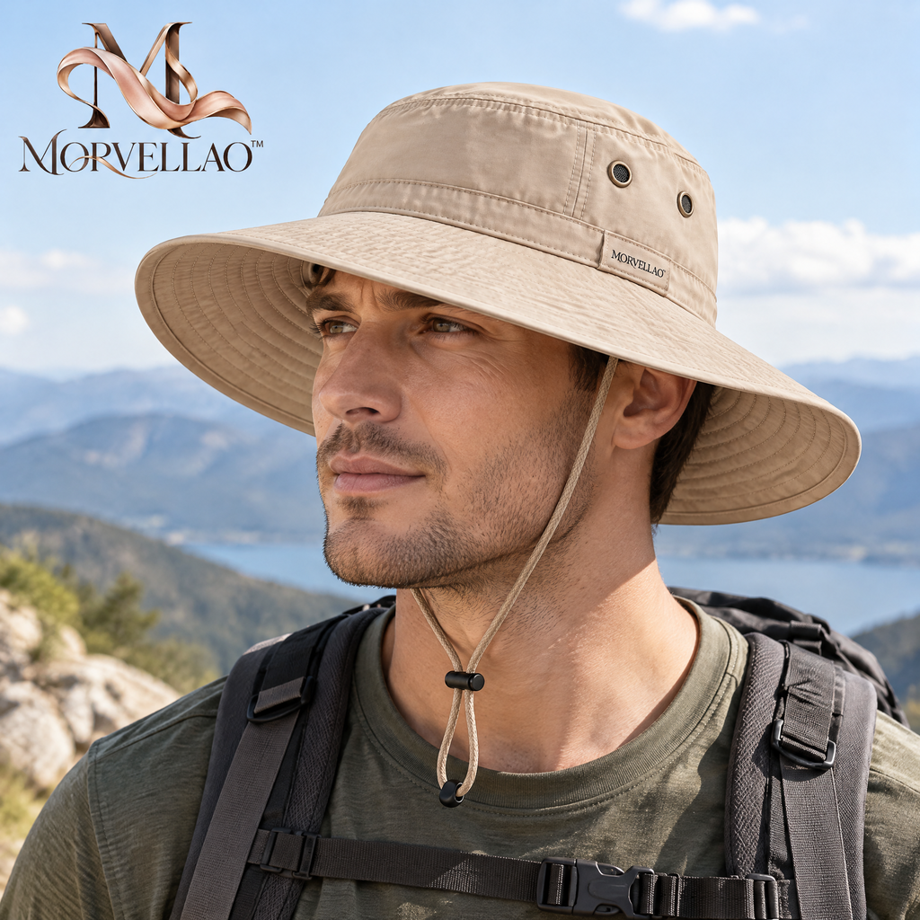 Morvellao™ Open-Air Wide-Brim Travel Hat — product view 4