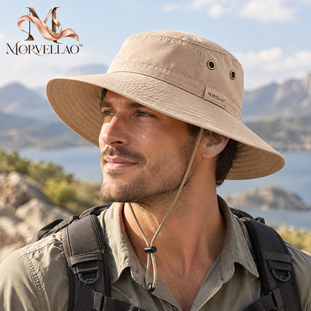 Morvellao™ Open-Air Wide-Brim Travel Hat — product view 8